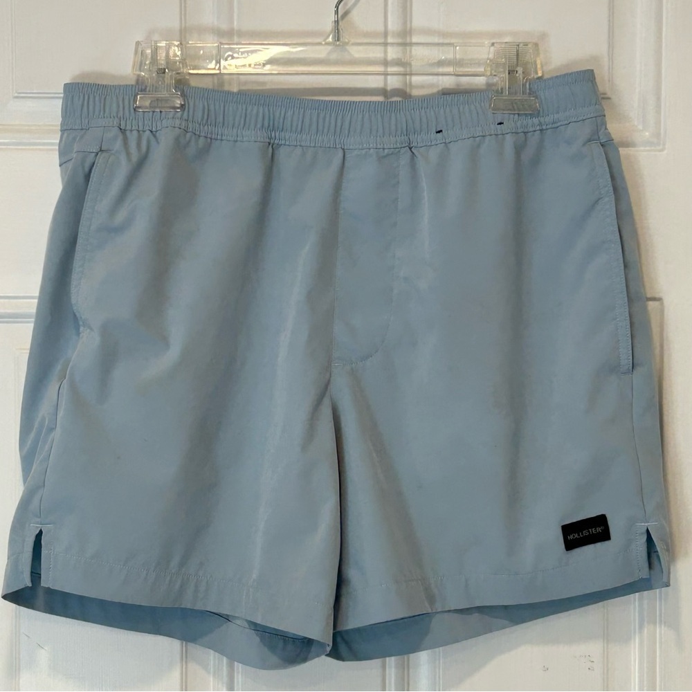 Hollister Men’s Hybrid Activewear Shorts 5” Stretch Blue Size L